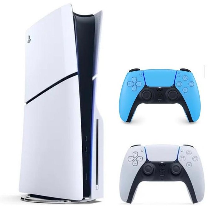 Игровая приставка Sony PlayStation 5 Slim + геймпад синий