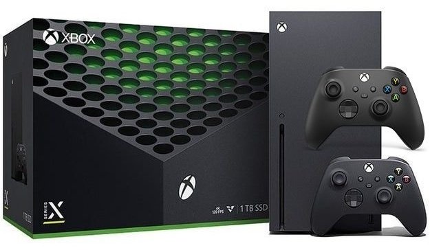 Игровая приставка Xbox Series X 1TB черный + геймпад