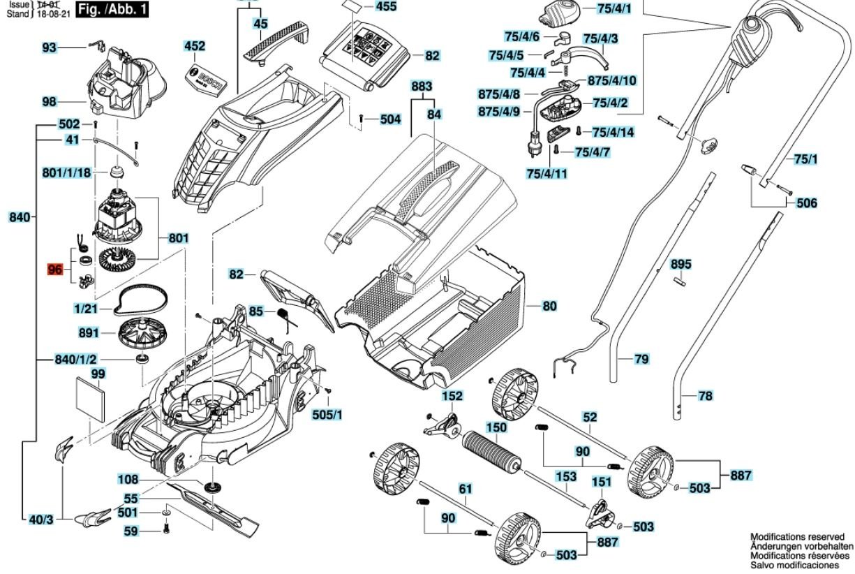 Натяжитель ремня для газонокосилки Bosch F016L68711 купить,3999