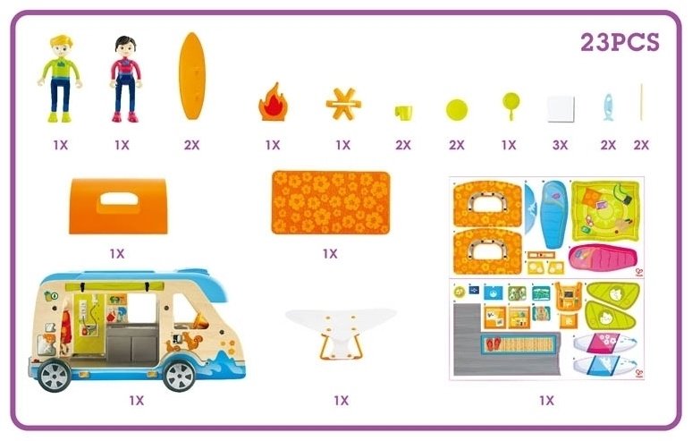 Hape E3407 Минивэн Приключений купить,24800
