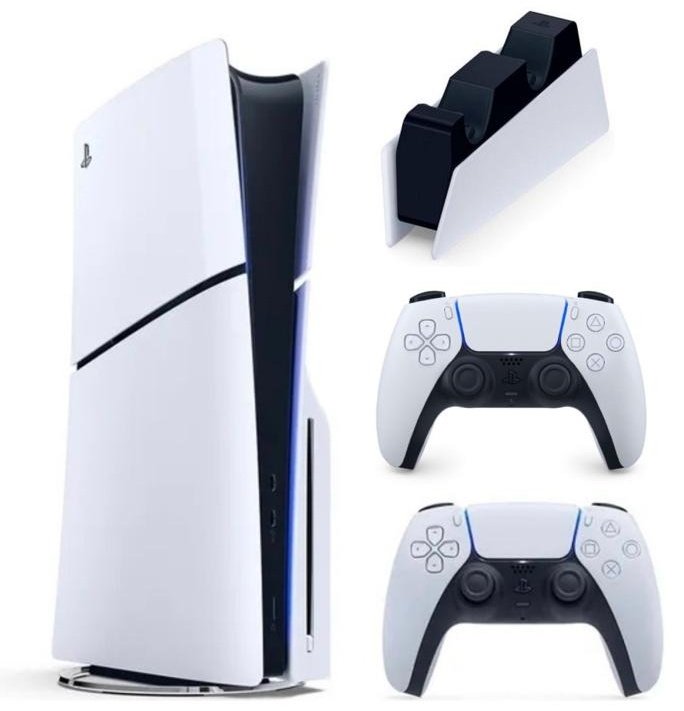 Игровая приставка Sony PlayStation 5 Slim + геймпад + Charging Station