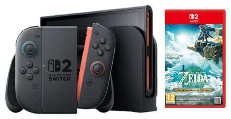 Игровая приставка Nintendo Switch 2 + The Legend of Zelda: Tears of the Kingdom NS2