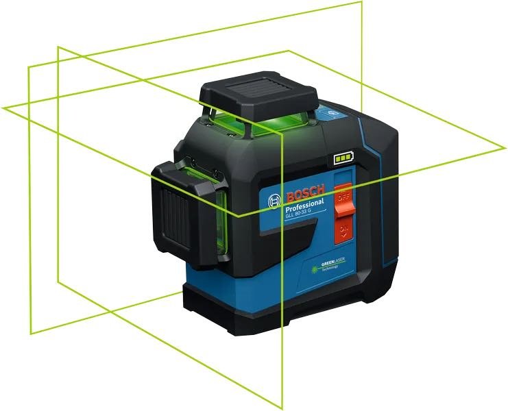 Лазерный уровень Bosch линейный Bosch GLL 80-33 G Professional 0601065500