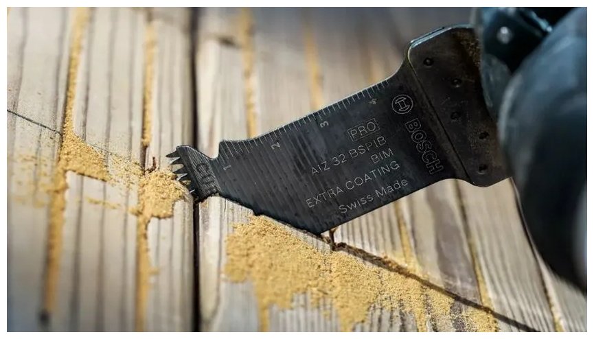 Пильное полотно Bosch 50 мм, 1 шт. арт. Полотно погружное PRO Starlock BIM 32x50 мм Hard Wood AIZ 32 BSPIB / артикул: 2608669070 купить,4955