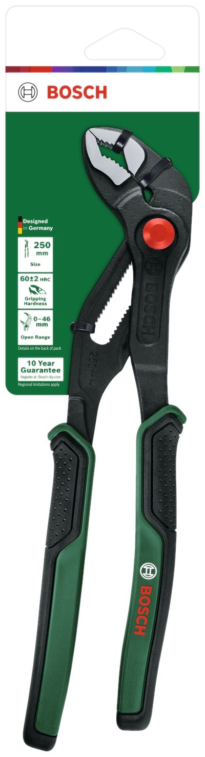 Клещи переставные Bosch 1600A032V9, 250 мм