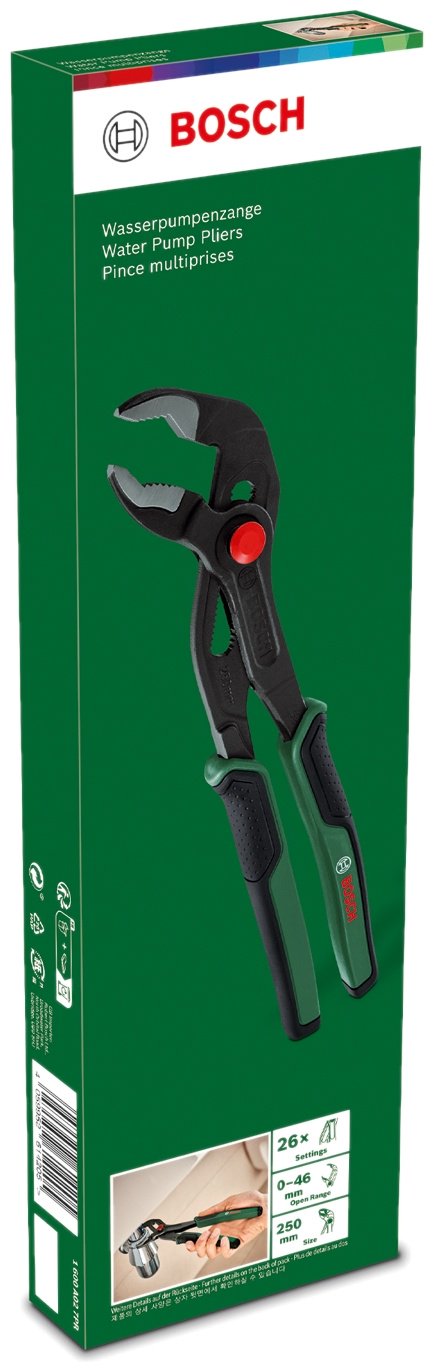 Клещи переставные Bosch 1600A032V9, 250 мм