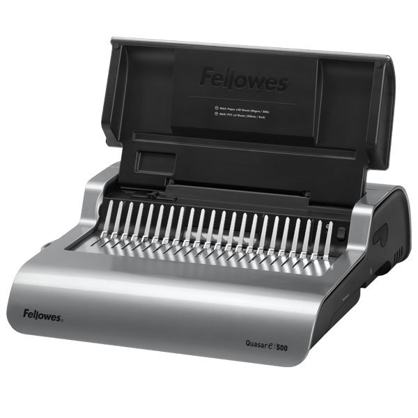 Переплетчик Fellowes QUASAR-E FS-56209 серебристый купить,NaN
