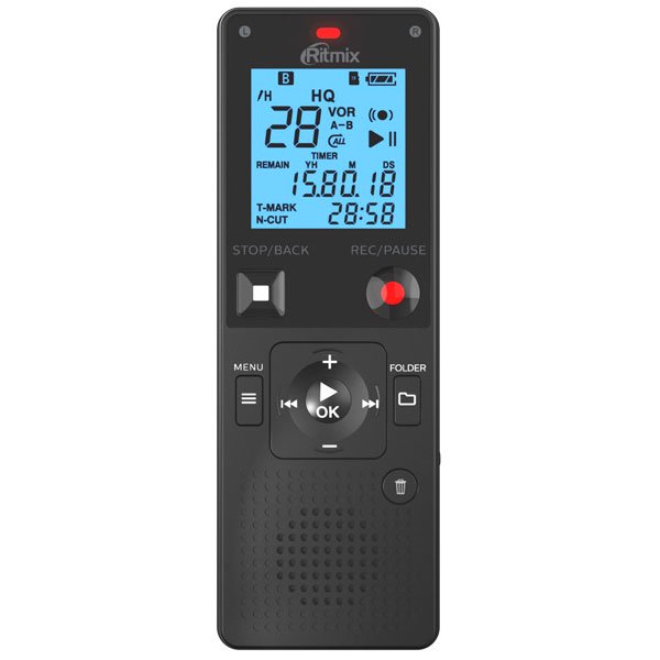 Диктофон Ritmix RR-820 8Gb черный