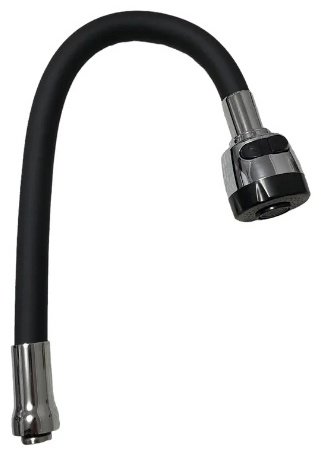 ZERIX гибкий излив смесителя для раковины SPS-01 BLACK купить,2500