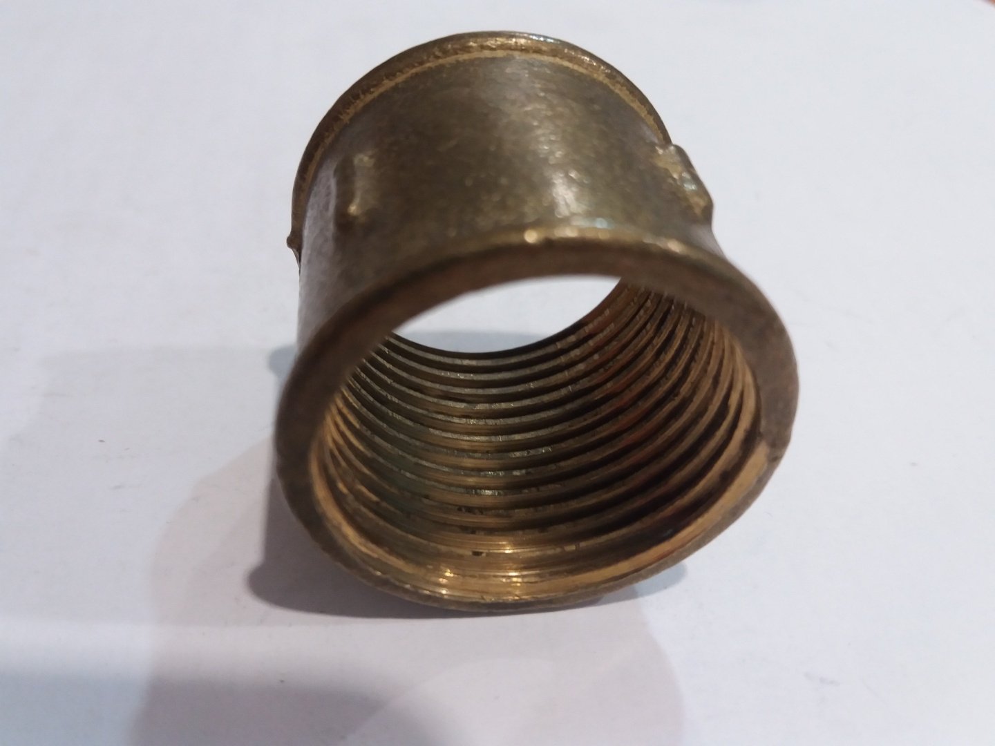 Муфта 1", латунь, 1 шт купить,850