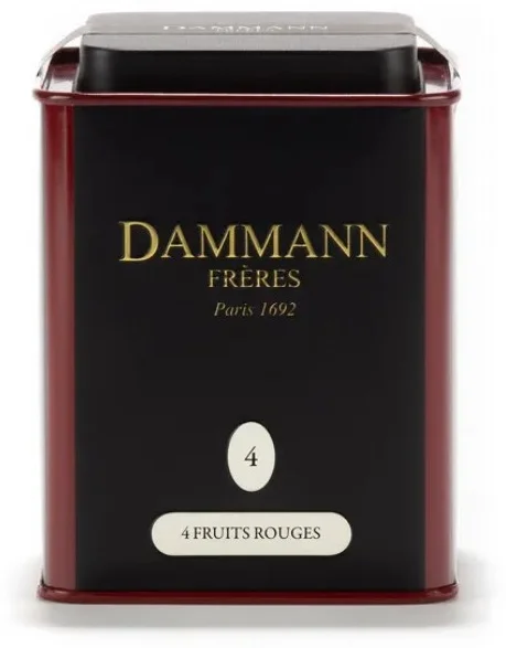 Чай Dammann Freres 4 Fruits Rouges/4 красных фрукта 100гр купить,6000