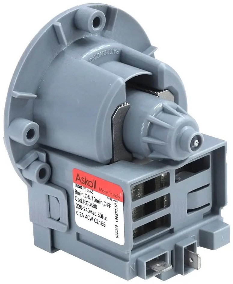 Сливной насос Askoll RC0480 серый купить,3350