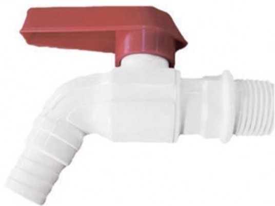 Кран шаровый PLAMIX комбинированный PVI-1/2" Ду 15 (1/2) купить,500