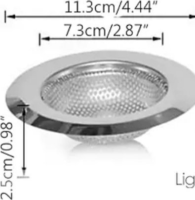 Ситечко для мойки AVS 837631 11.3x11.3 см купить,353