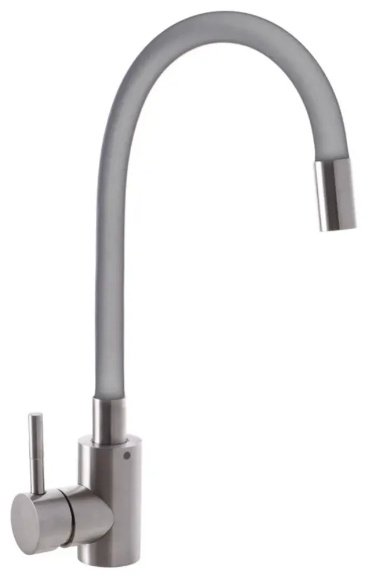 Смеситель для кухни Champion SUS-011 REFLECTOR GRAY CHROME, нержавеющая сталь, цвет серый купить,13000