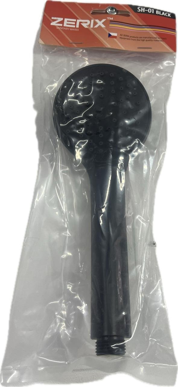 ZERIX лейка для душа SH-01 BLACK купить,1000