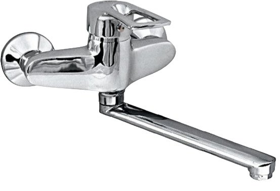 Смеситель для ванны G-Ferro HANSBERG 005, силумин, цвет хром купить,8500