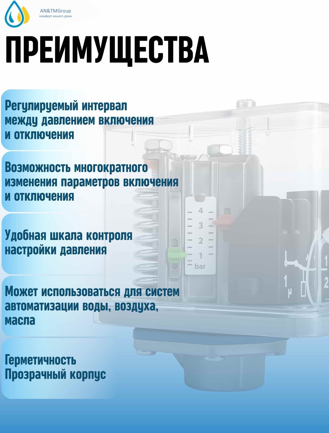 Grundfos реле давления для насоса TIVAL FF 4 1 шт купить,125000