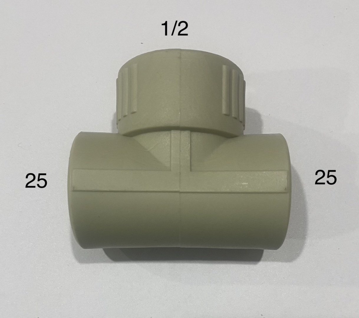 Тройник 25х 1/2вн х25 полипропилен купить,200