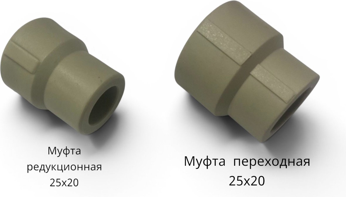 Муфта 32х20 переходная полипропиленовая купить,50