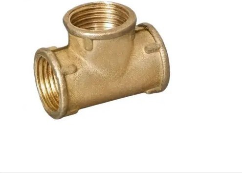 Тройник латунь 1/2" Г/Г/Г, 1 шт купить,750