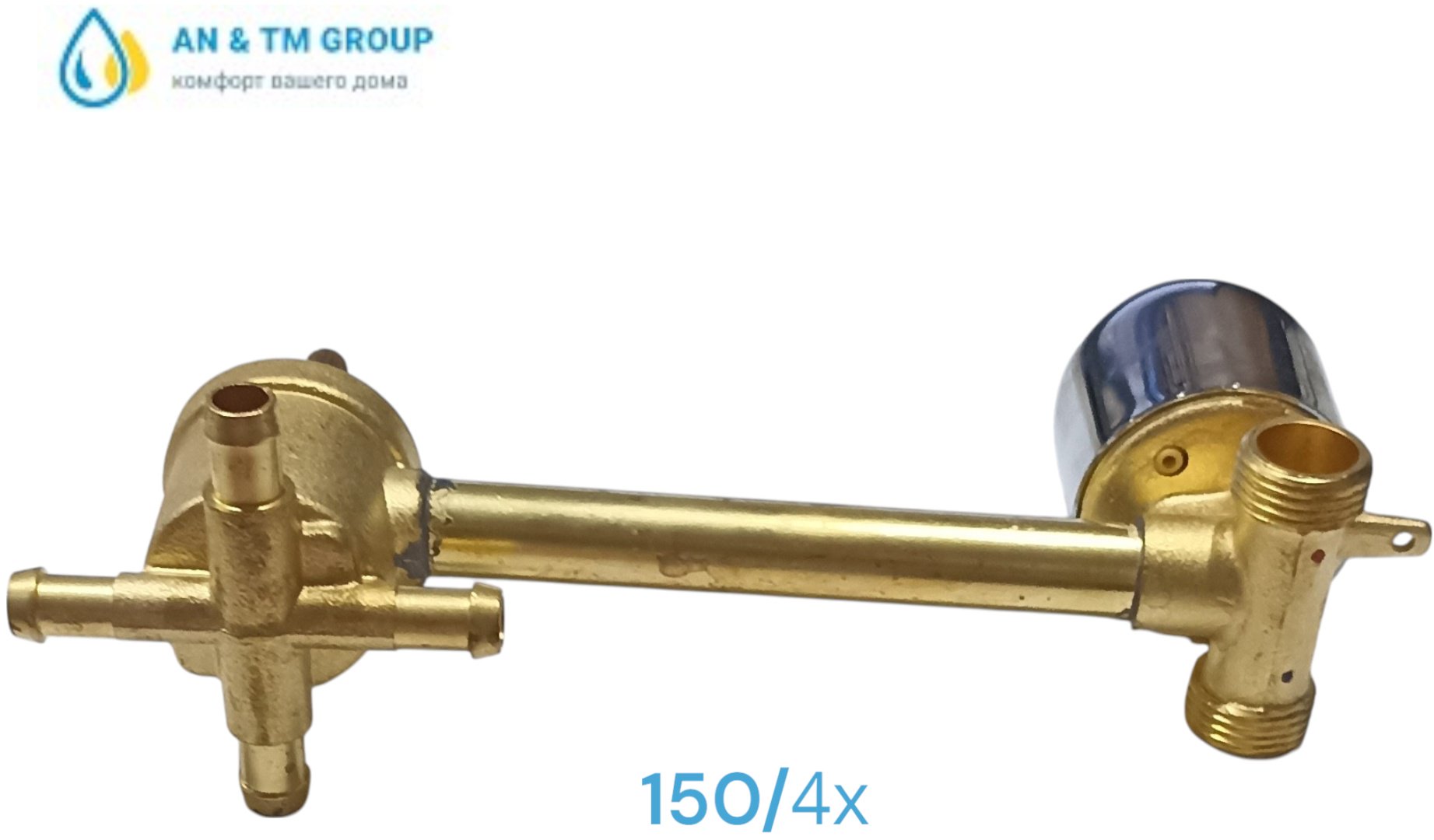 Смеситель для душа AN&TMGroup 895869779, латунь, цвет хром купить,15000