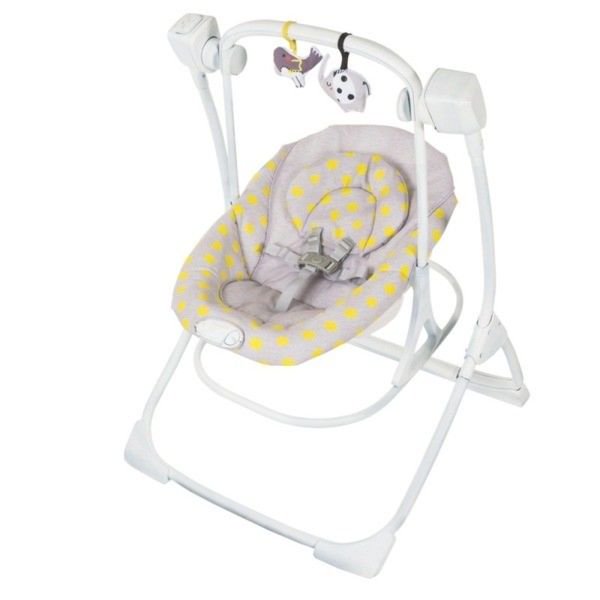 Качеля Graco Cozy Duet Mini Mono белая купить,NaN