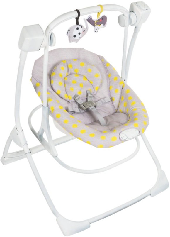 Качеля Graco Cozy Duet Mini Mono белая купить,NaN
