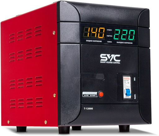Стабилизатор SVC T-12000 черно-красный 