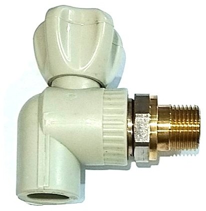 Вентиль запорный 25х1/2" 1 шт купить,1000