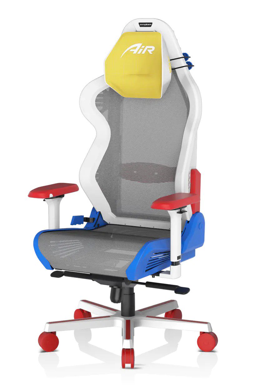 Игровое кресло DXRacer AIR D7200/WRB.G AIR-R1S-WRB. G-B3 красно-белое купить,NaN
