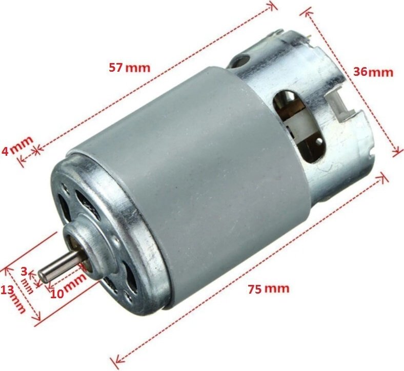 Мотор 14,4 V 1 шт купить,1550
