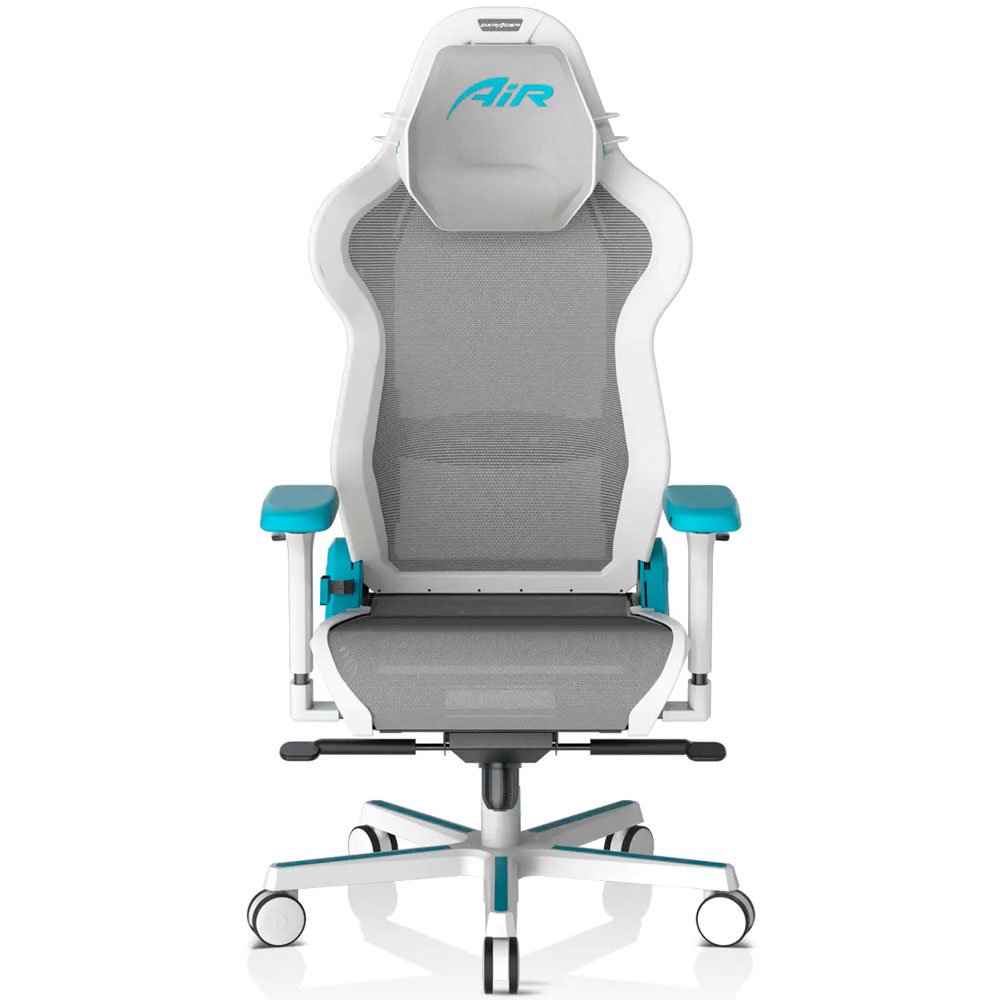 Игровое кресло DXRacer AIR D7200/WQ.G AIR-R1S-WQ. G-B3 бело-голубое купить,NaN