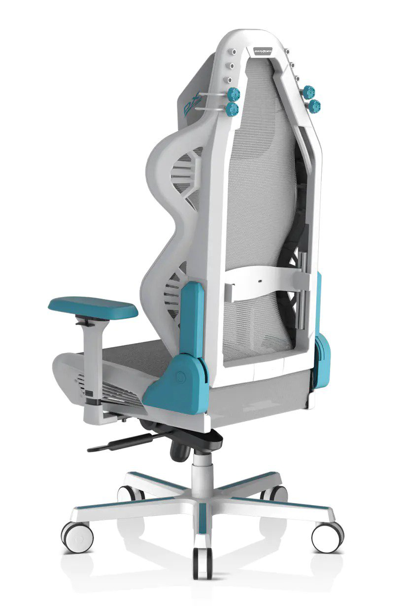 Игровое кресло DXRacer AIR D7200/WQ.G AIR-R1S-WQ. G-B3 бело-голубое купить,NaN