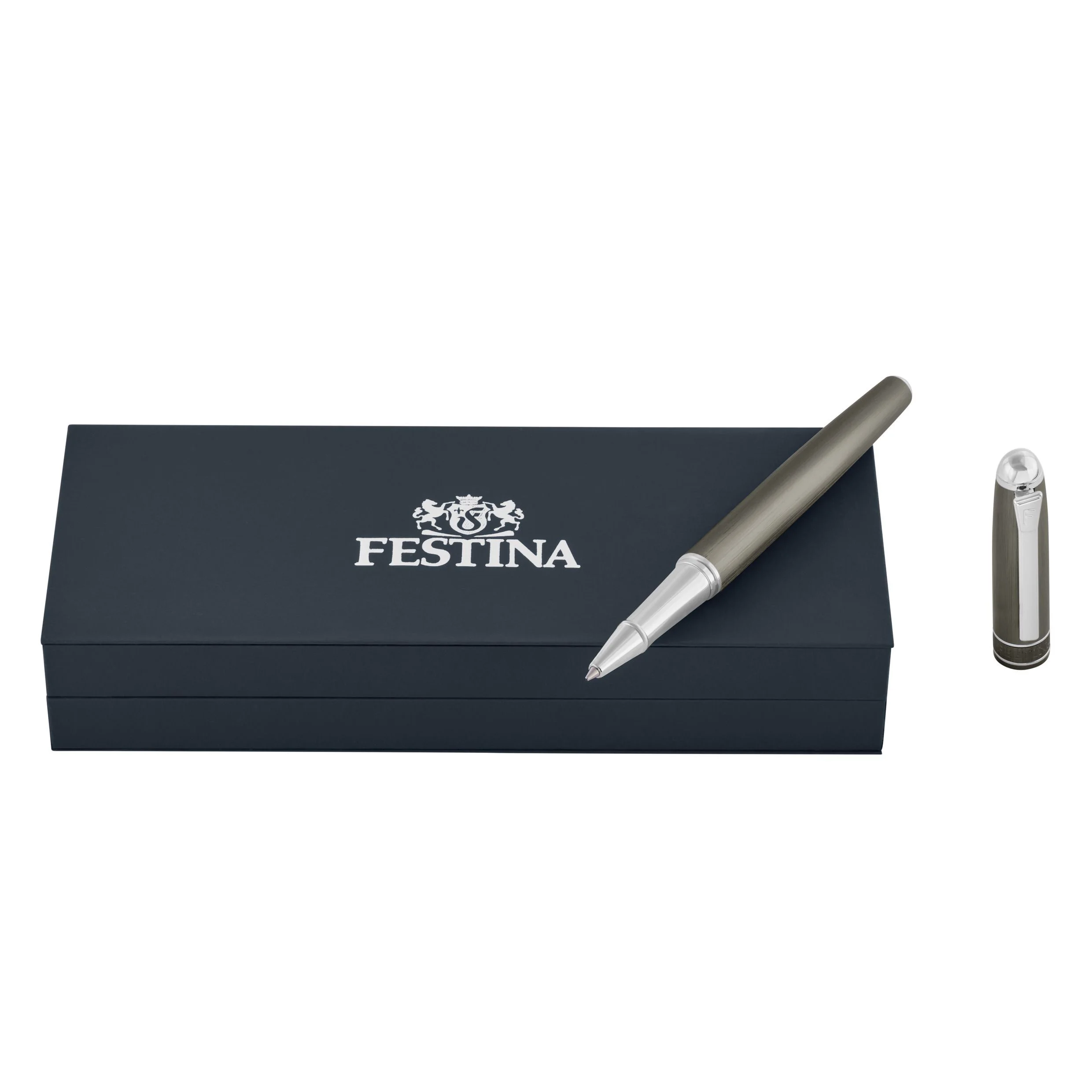 Ручка-роллер Festina Classicals Brushed Gun & Chrome FSW6415D купить,38000