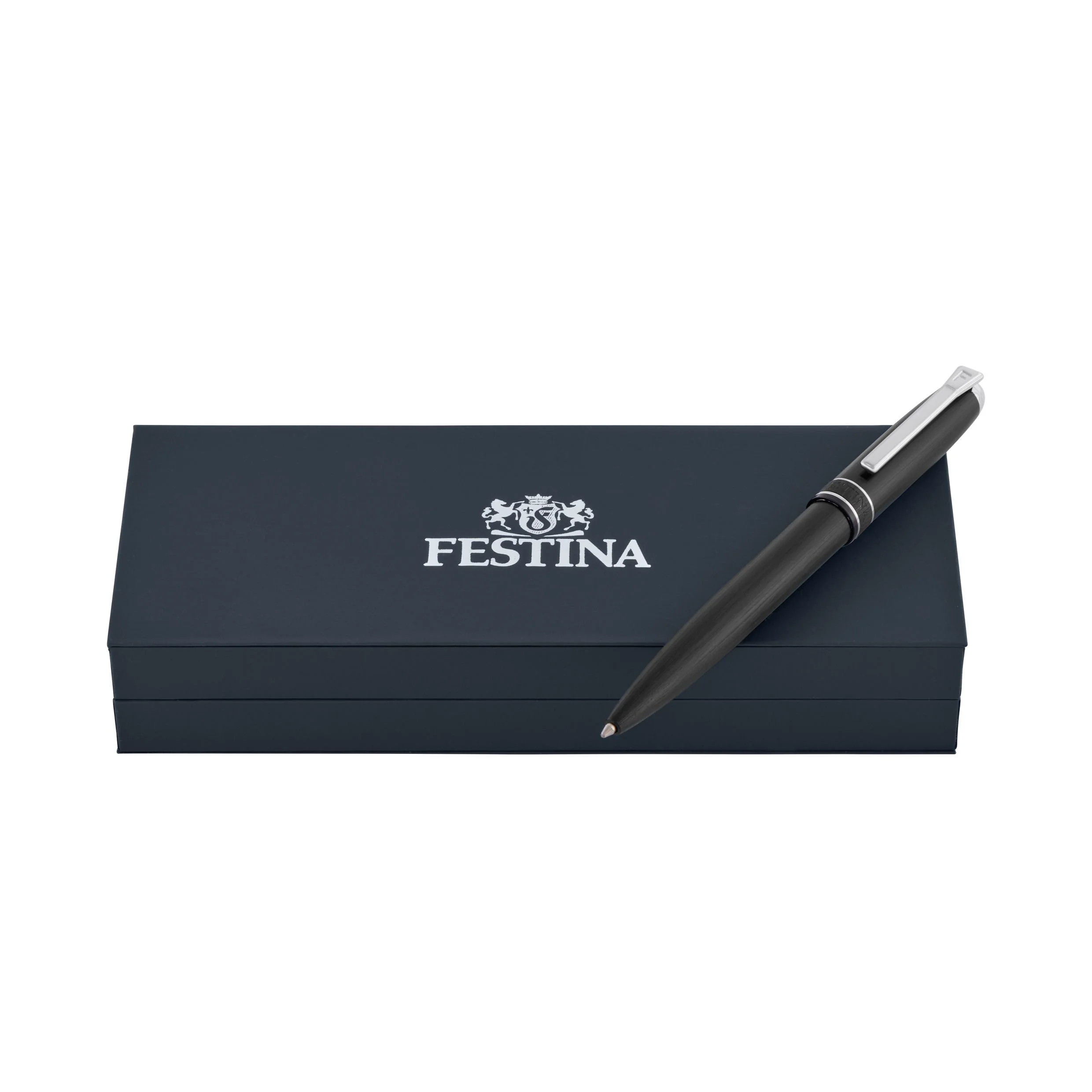 Ручка шариковая Festina Classicals Brushed Black & Chrome FSW6414A купить,34000