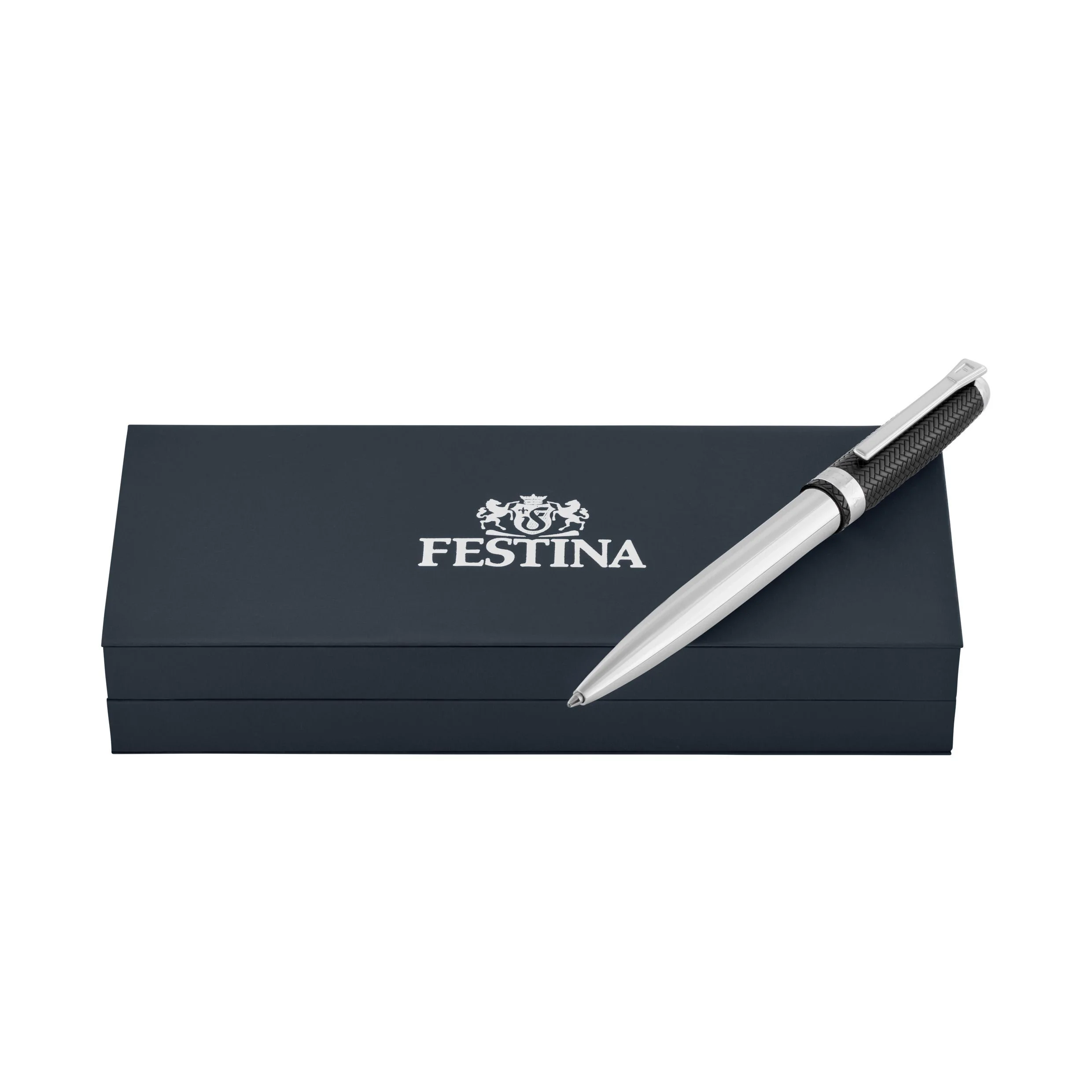 Ручка шариковая Festina Classicals Interlace Chrome FSN6524B купить,34000