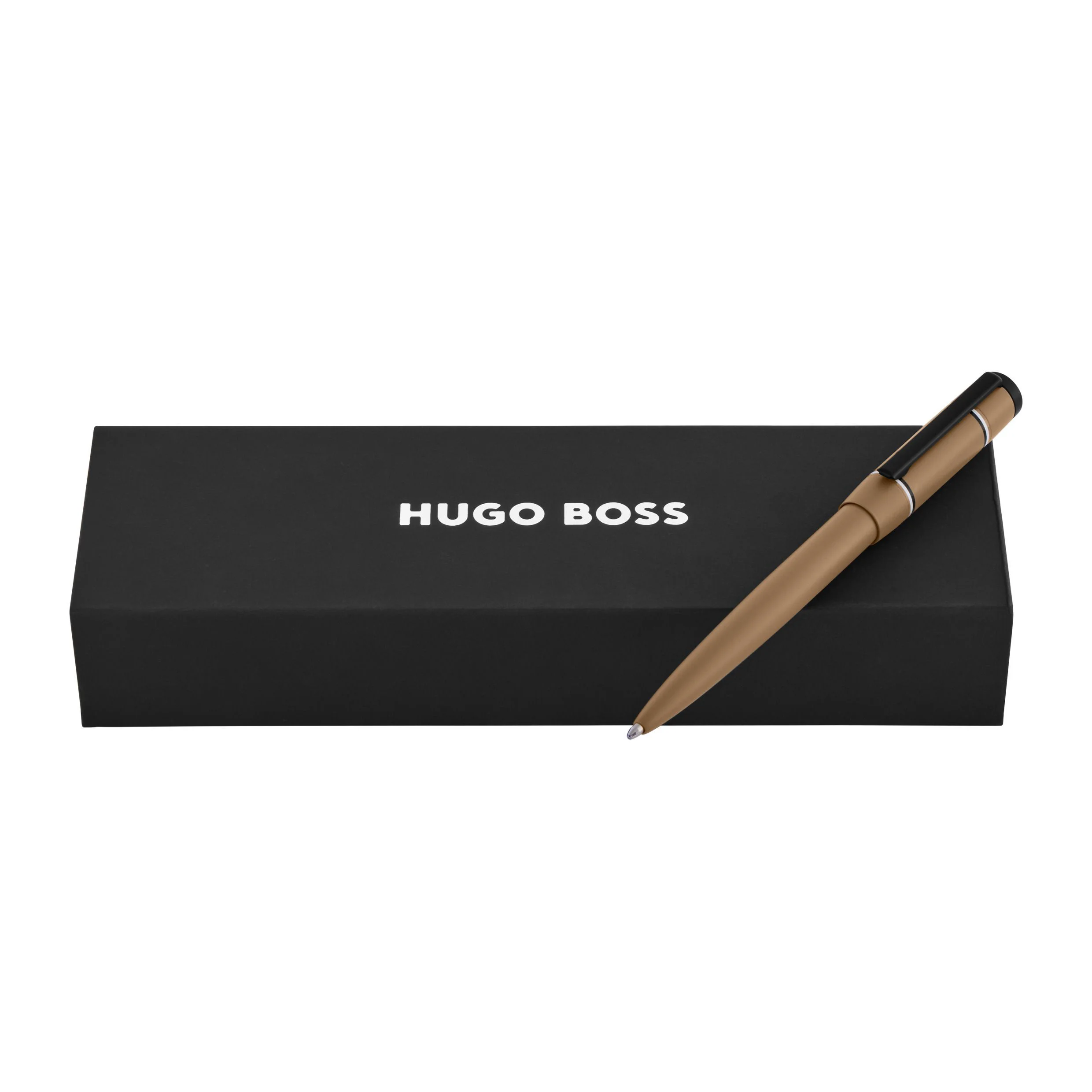 Ручка шариковая Hugo Boss Rive Varsity Camel HSC6124X купить,55000