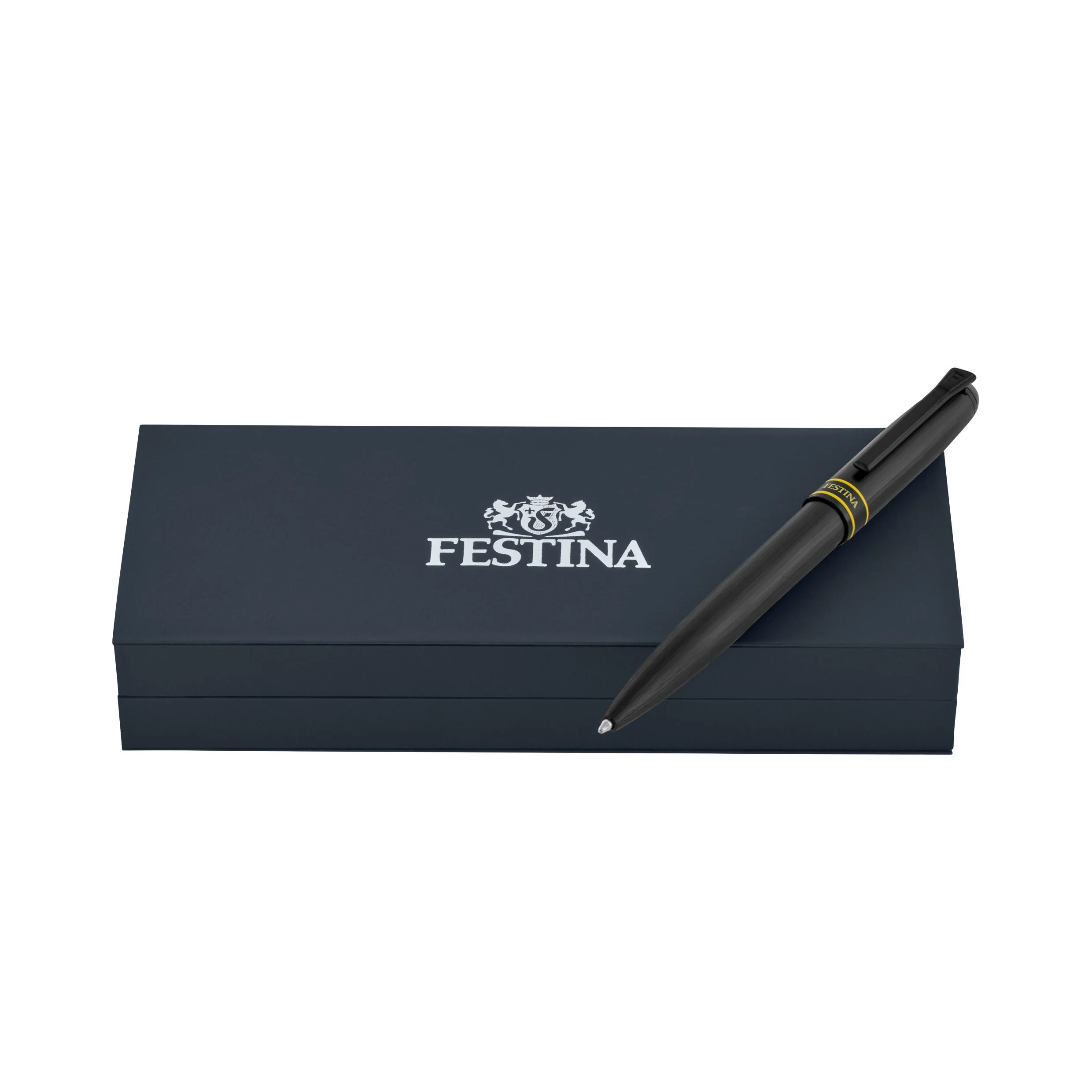 Ручка шариковая Festina Classicals Black Edition Yellow FSW6414S купить,34000