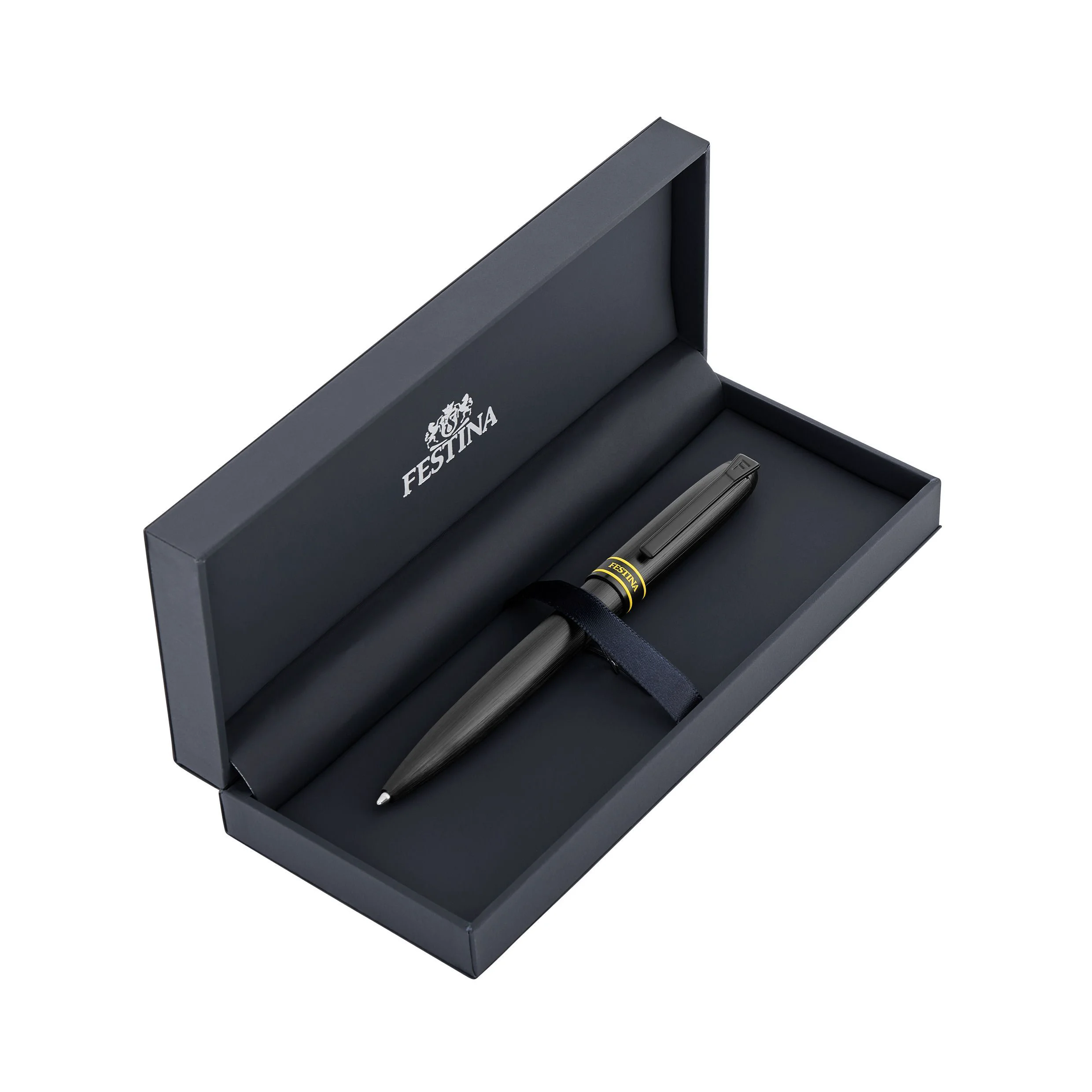 Ручка шариковая Festina Classicals Black Edition Yellow FSW6414S купить,34000