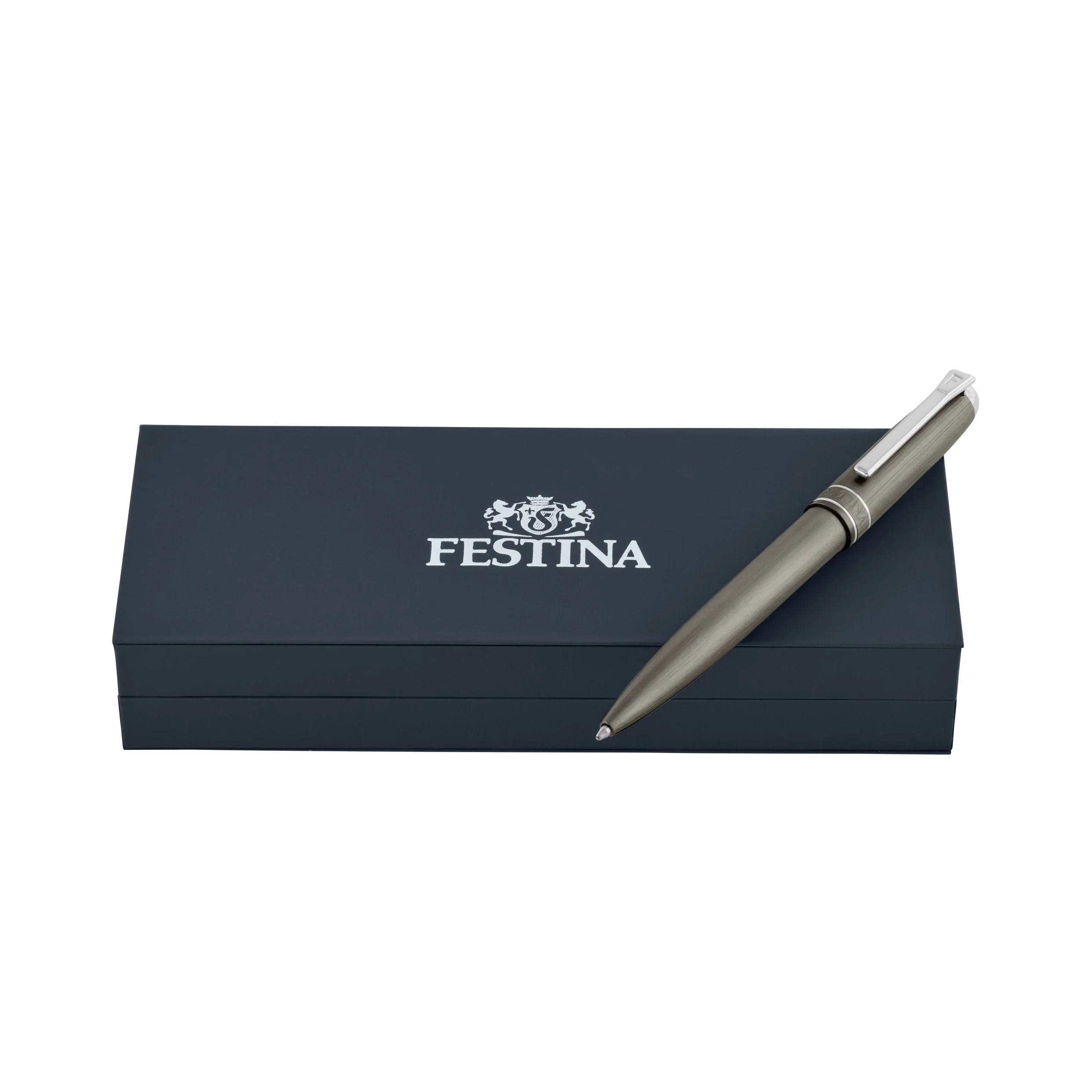 Ручка шариковая Festina Classicals Brushed Gun & Chrome FSW6414D купить,34000