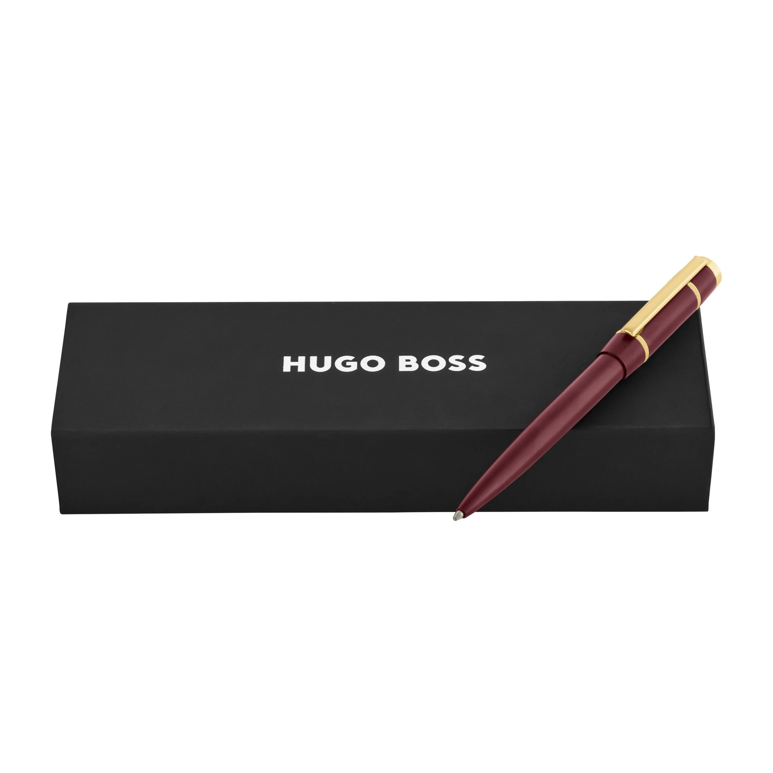 Ручка шариковая Hugo Boss Rive Signature Lady Burgundy HSC6164R купить,59000