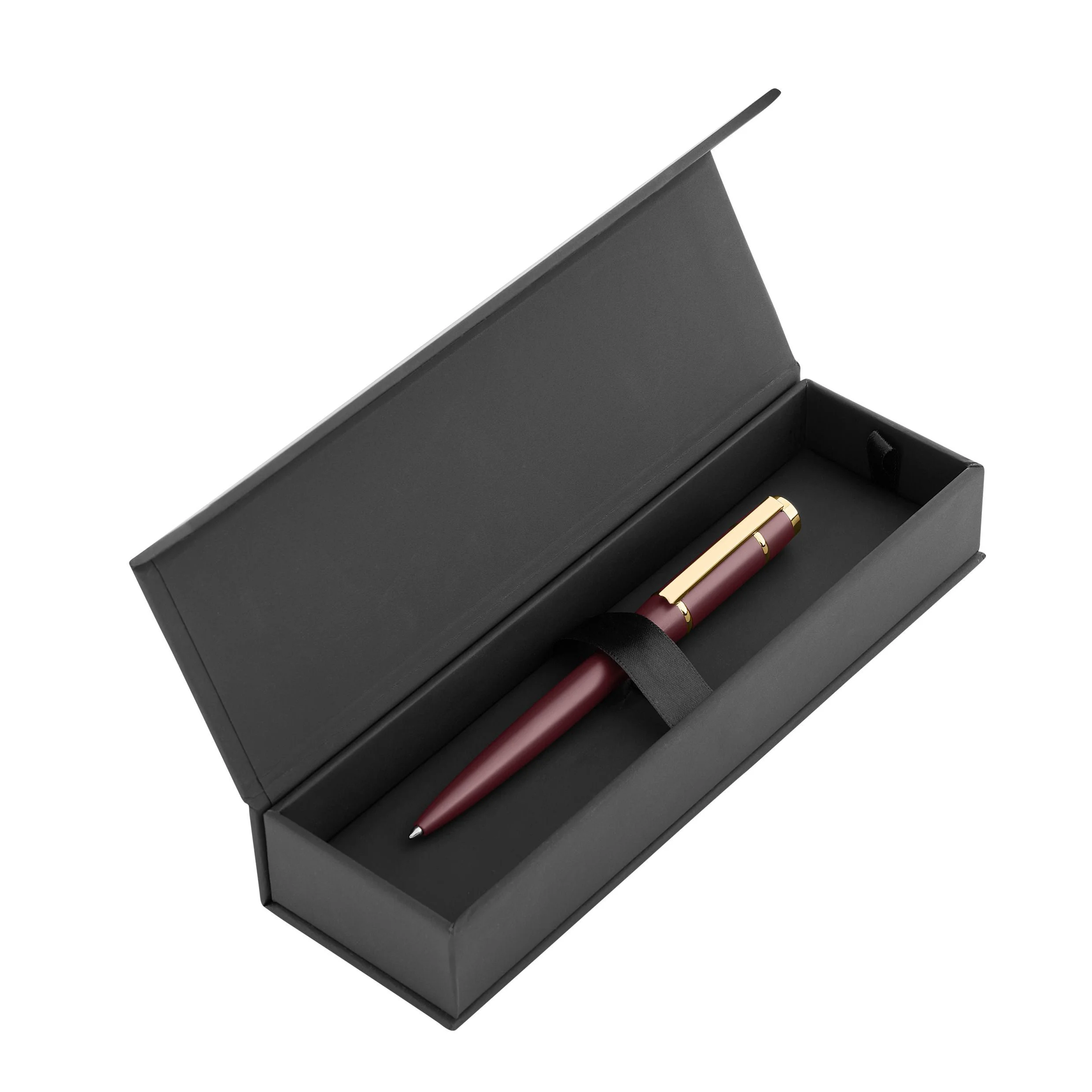 Ручка шариковая Hugo Boss Rive Signature Lady Burgundy HSC6164R купить,59000