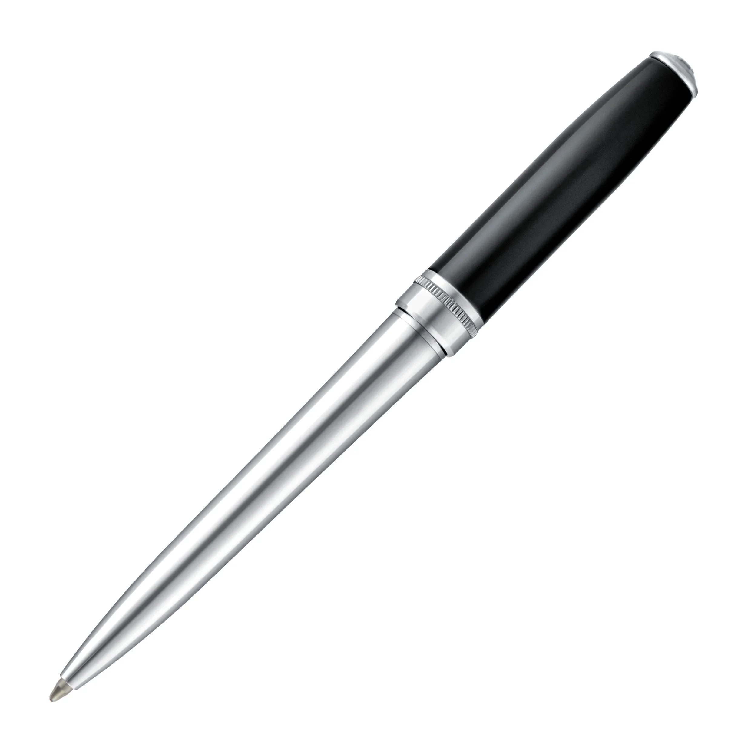 Ручка шариковая Hugo Boss Essential Classic Black & Chrome HSN6874A купить,76000