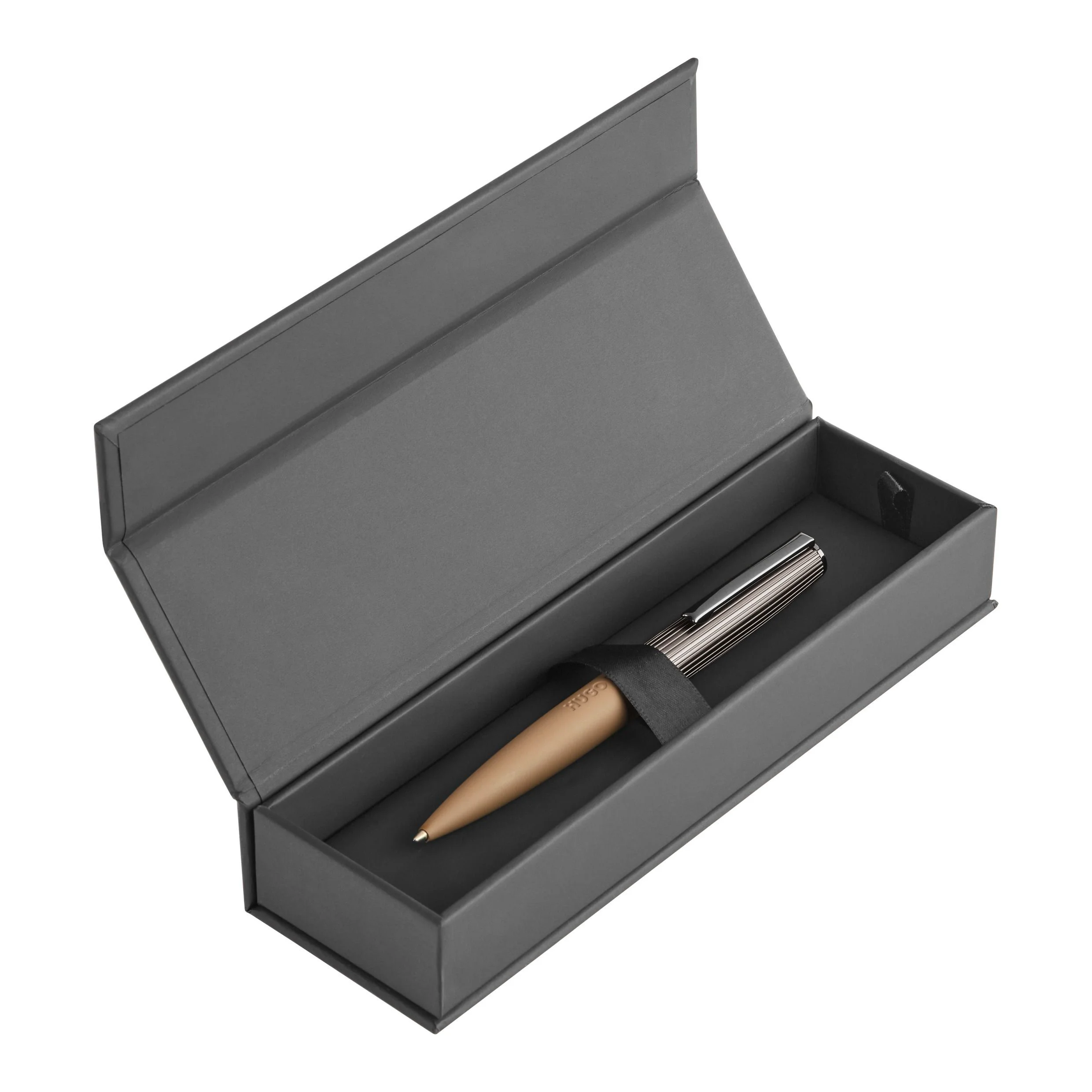 Ручка шариковая Hugo Boss Illusion Arcade Camel & Gun HSV5694X купить,48800