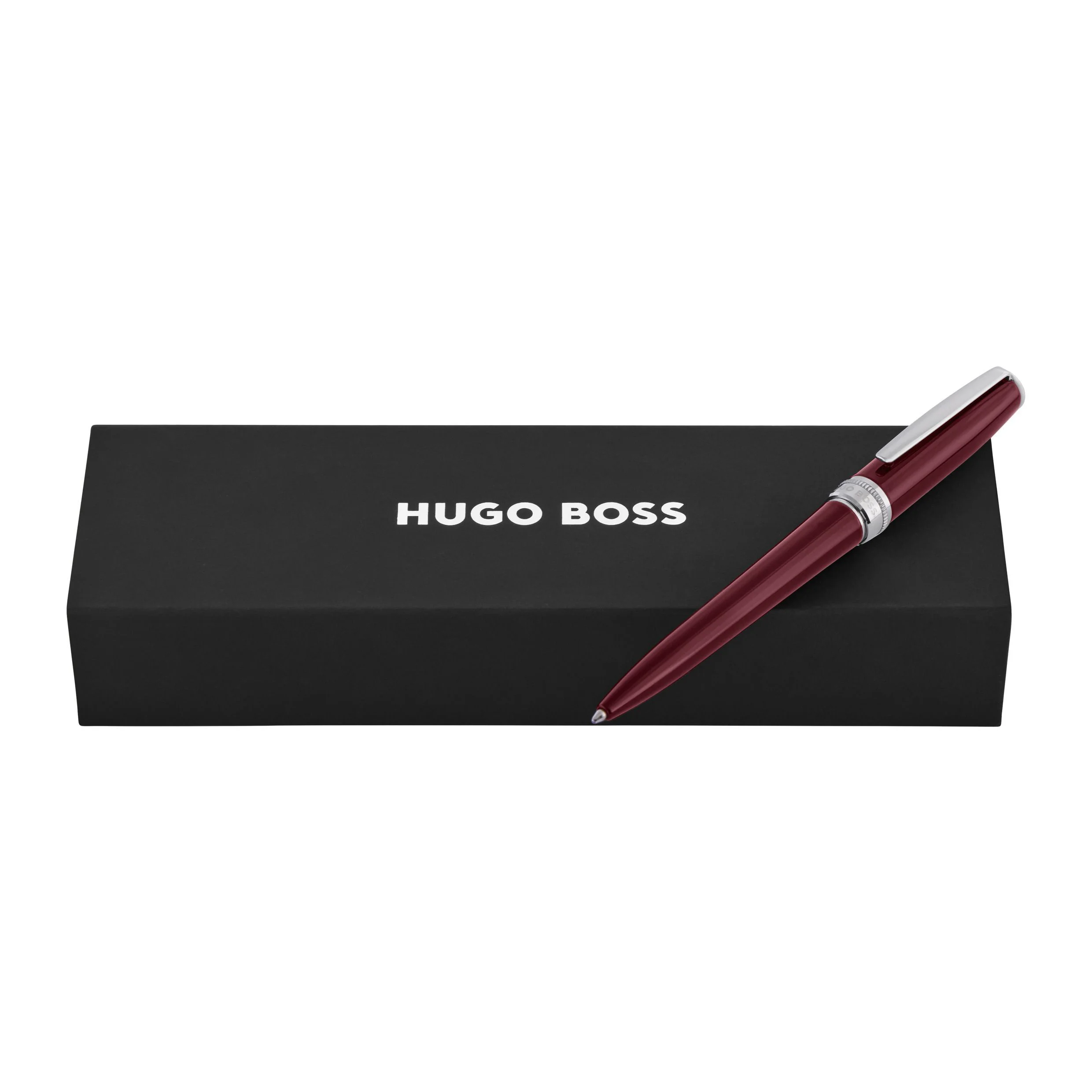 Ручка шариковая Hugo Boss Essential Classic Burgundy HSN6874R купить,76000