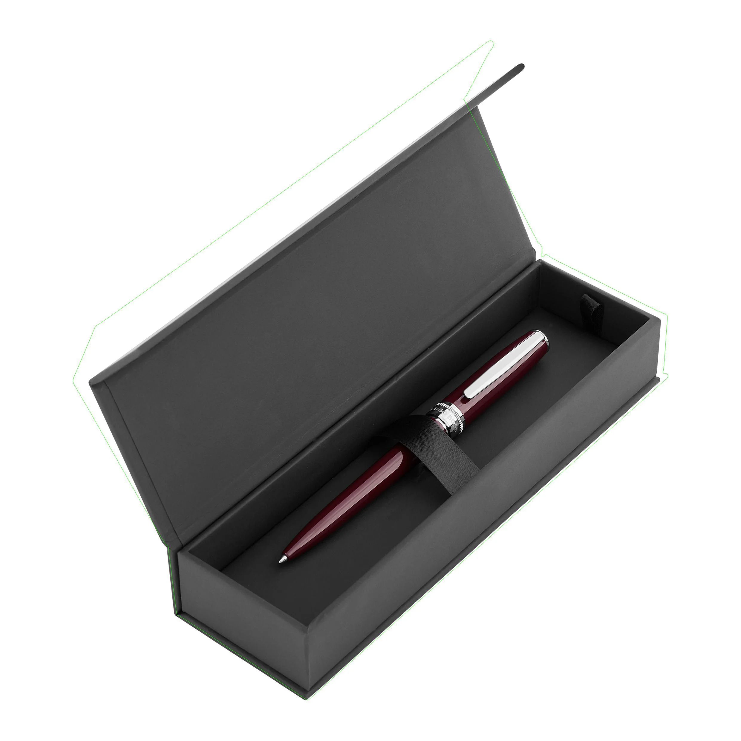 Ручка шариковая Hugo Boss Essential Classic Burgundy HSN6874R купить,76000