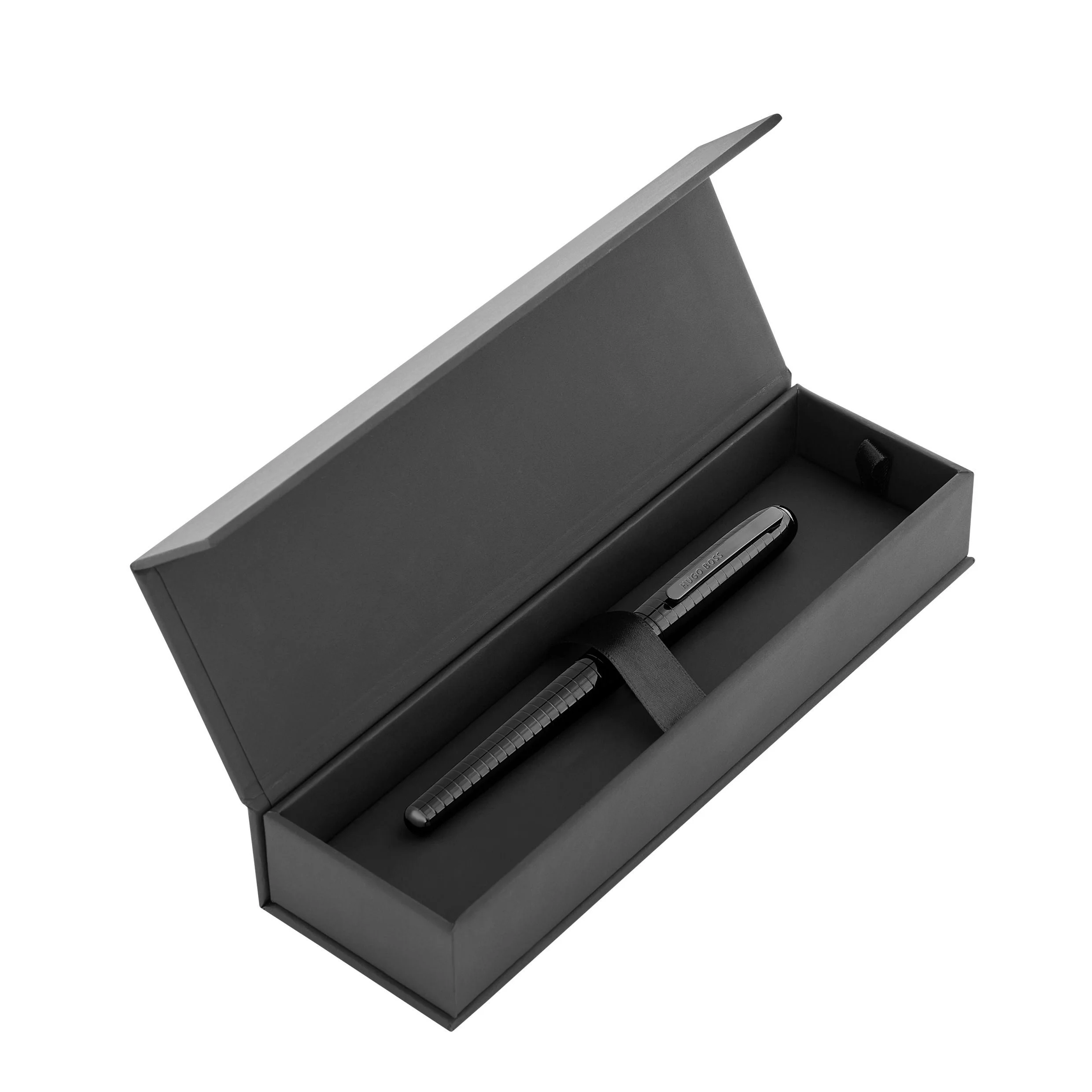Ручка-роллер Hugo Boss Contour Soft Bauhaus Black HSM6435A купить,66000