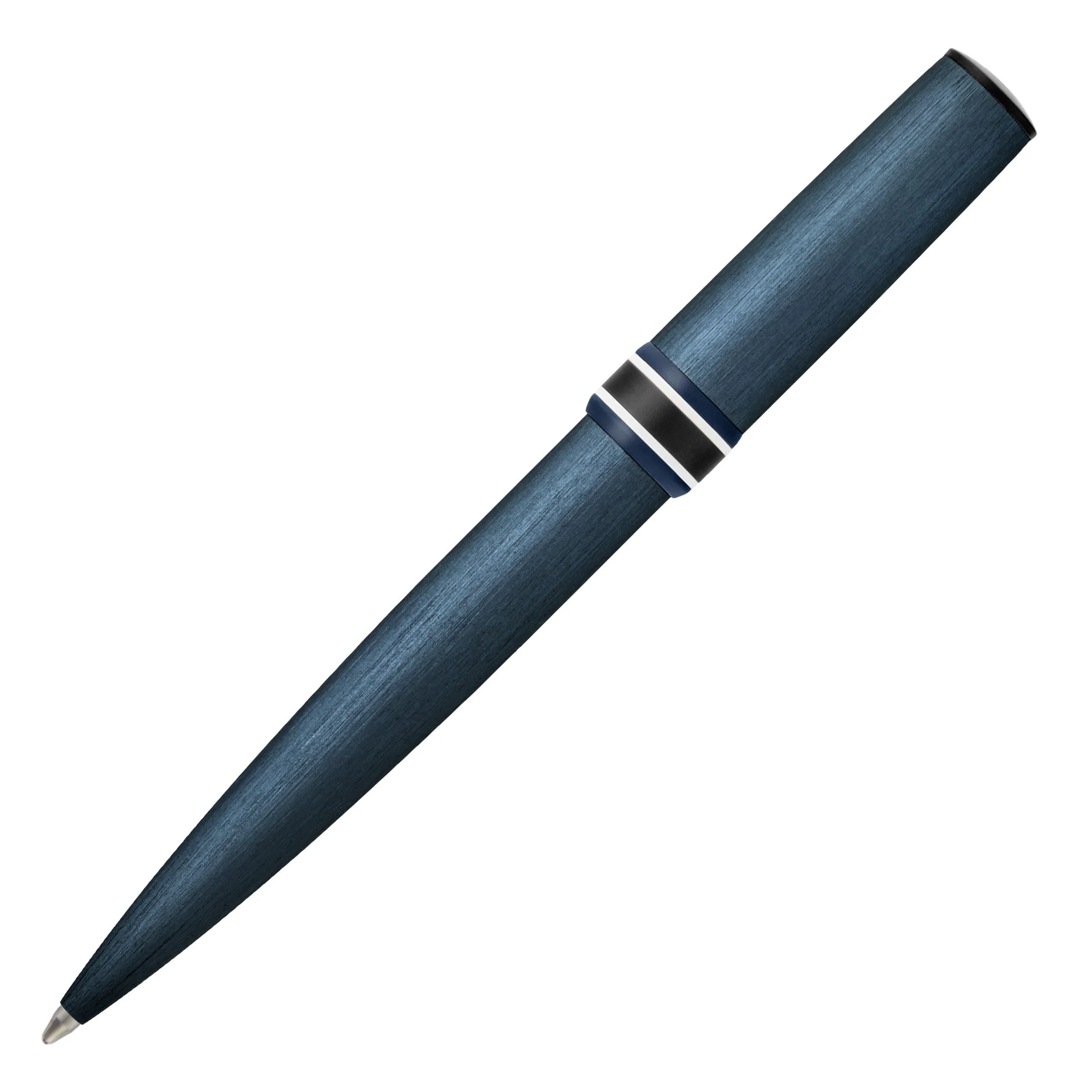 Ручка шариковая Hugo Boss Arche Brushed Ring Navy HSR6964N купить,59000