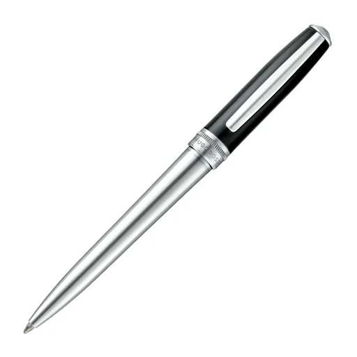 Ручка шариковая Hugo Boss Essential Classic Black & Chrome HSN6874A